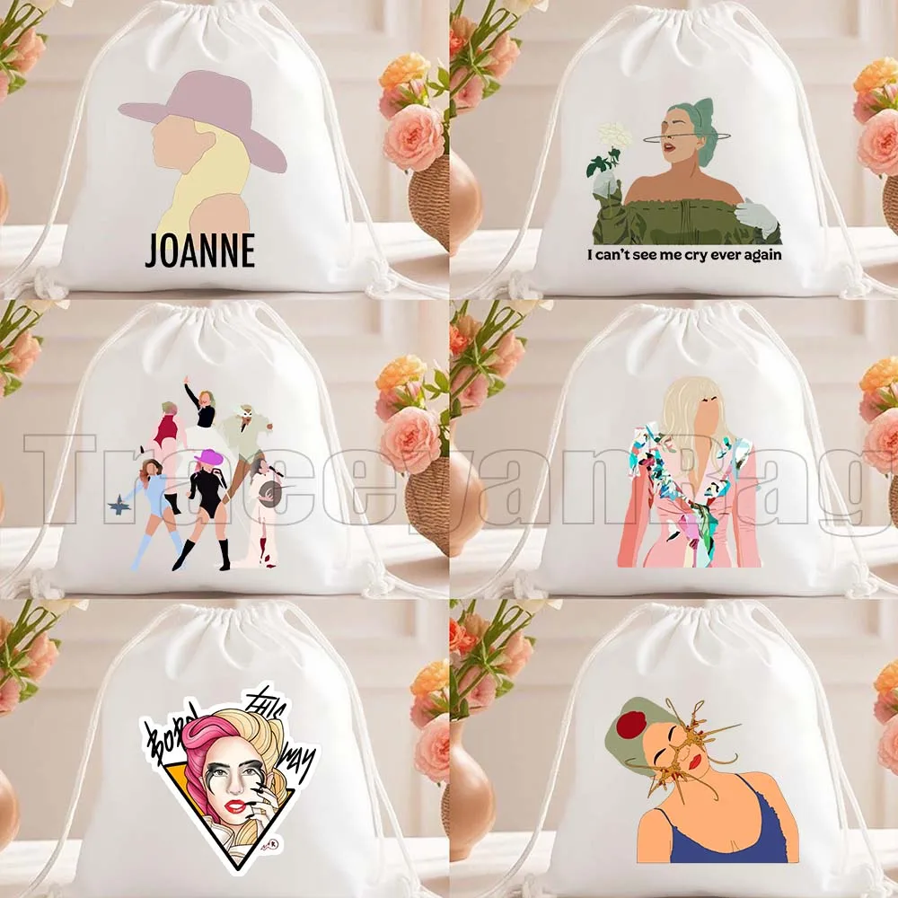 Lady Gaga Monsters ENIGMA Joanne Free Woman Singer Freak Out Gifts Drawstring Bags Soccer Backpack Gym Yoga Sackpack String Bag
Lady Gaga Monsters ENIGMA Joanne Free Woman Singer Freak Out Gifts Drawstring Bags Soccer Backpack Gym Yoga Sackpack String Bag