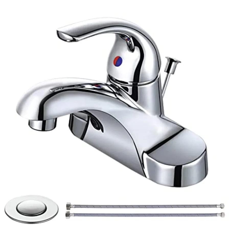 Bathroom Faucet 1 Handle Low Arc Single Handle 4 inch Centerset Bathroom Sink Faucet with Lift Rod Drain Assembly Basin Mixer T
Bathroom Faucet 1 Handle Low Arc Single Handle 4 inch Centerset Bathroom Sink Faucet with Lift Rod Drain Assembly Basin Mixer T