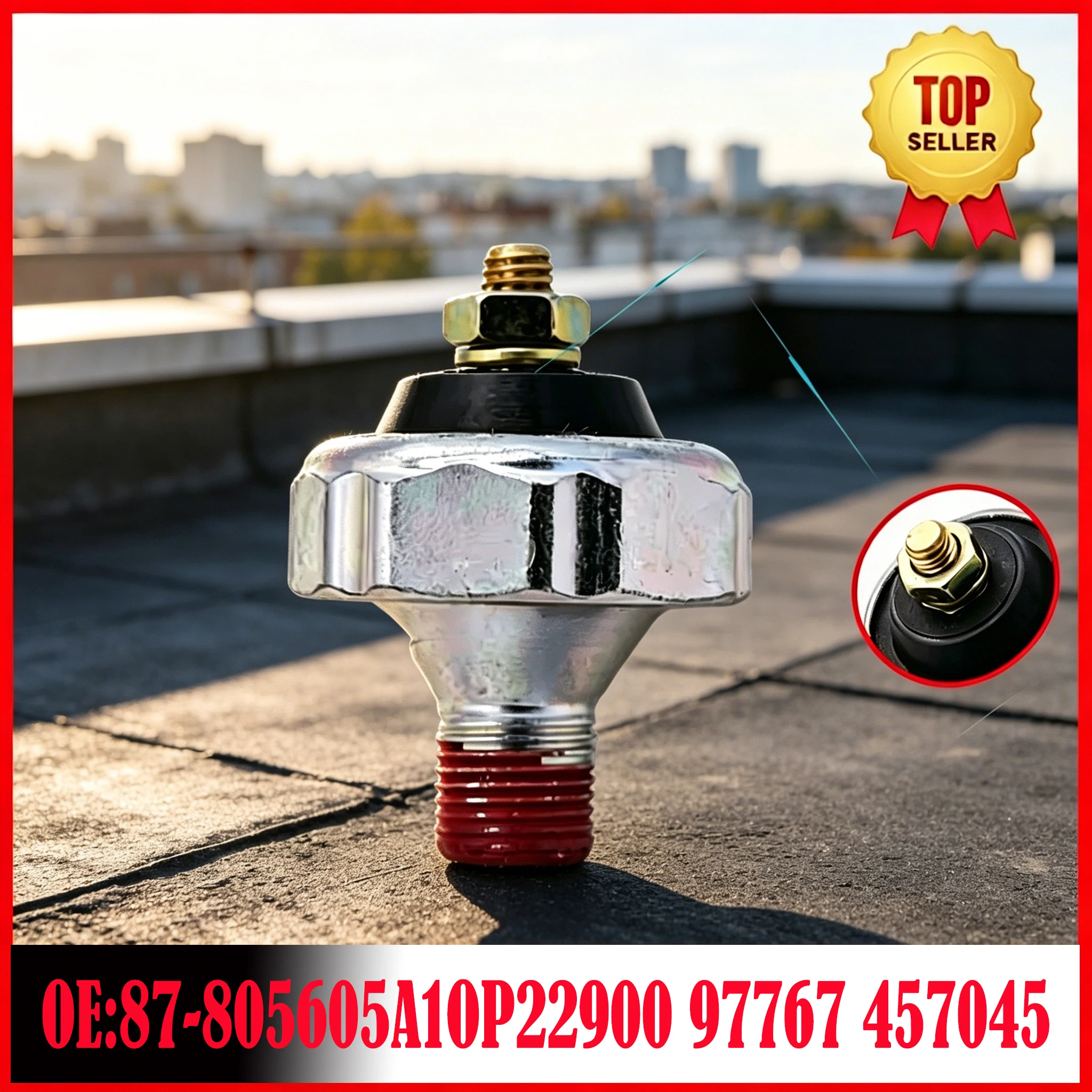 87-805605A1 OP22900 97767 457045 Low Oil Pressure Switch Sensor for Volvo for MerCruiser Engine Sterdrive 2.8L 3.0L 4.2L 4.3LL
87-805605A1 OP22900 97767 457045 Low Oil Pressure Switch Sensor for Volvo for MerCruiser Engine Sterdrive 2.8L 3.0L 4.2L 4.3LL