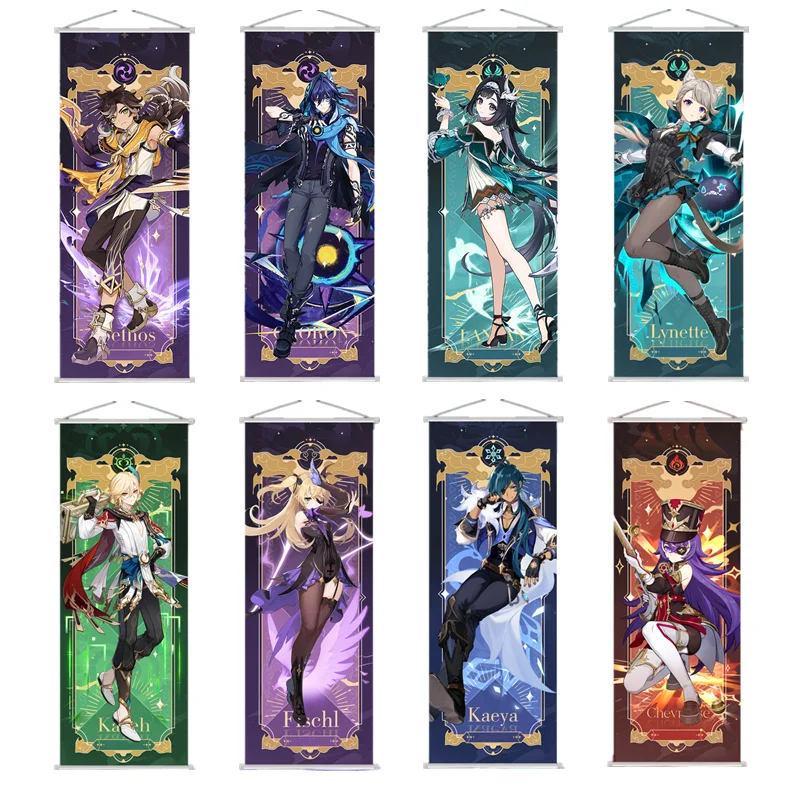 New 4 Star Layla Kaeya Fischl Genshin Impact Scroll Canvas Painting Home Decor Wall Hanging Anime Poster Wall Art Room Decor
New 4 Star Layla Kaeya Fischl Genshin Impact Scroll Canvas Painting Home Decor Wall Hanging Anime Poster Wall Art Room Decor