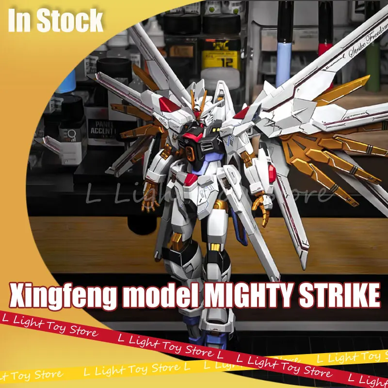 Модель Xingfeng Hg 1/144 Mighty Strike, наборы моделей для сборки, фигурка Mighty Strike Freedom, пластиковая фигурка Mecha, аниме, игрушки
Модель Xingfeng Hg 1/144 Mighty Strike, наборы моделей для сборки, фигурка Mighty Strike Freedom, пластиковая фигурка Mecha, аниме, игрушки