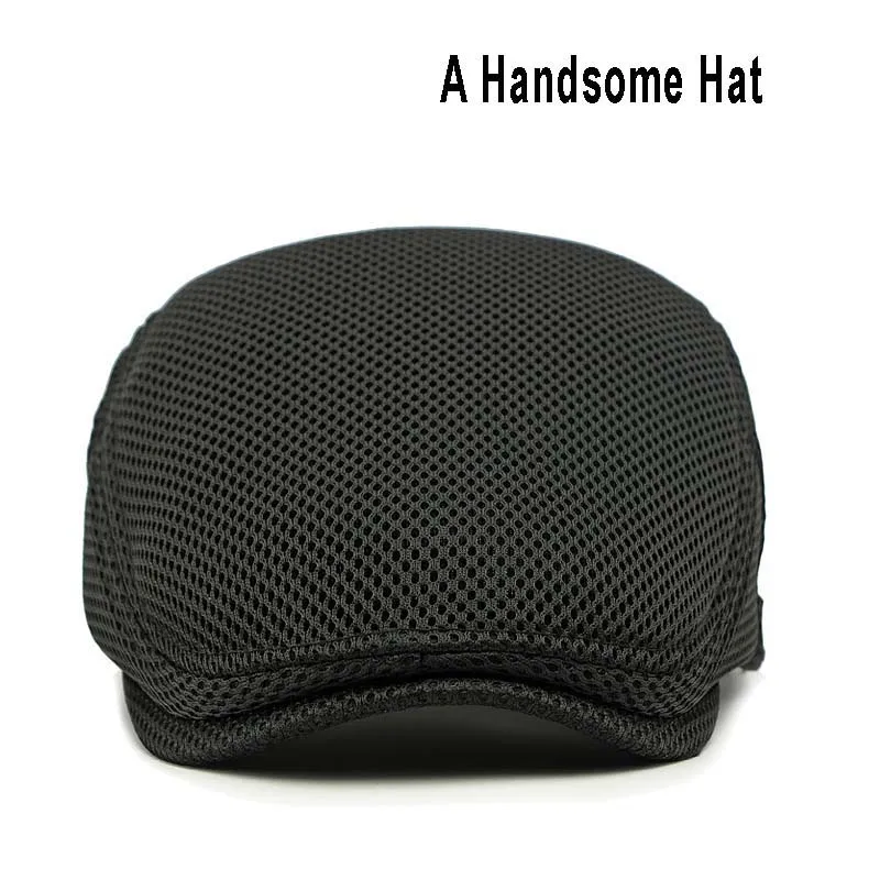 New Summer Mesh Newsboy Cap Breathable Men Peaked Cap Retro British Women Painter Hat Street Hip Hop Berets Sunshade Forward Cap
New Summer Mesh Newsboy Cap Breathable Men Peaked Cap Retro British Women Painter Hat Street Hip Hop Berets Sunshade Forward Cap