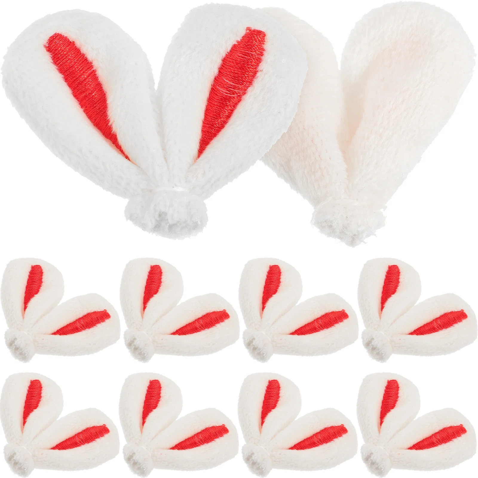 20 Pcs Rabbit Ears Headwear Accessories Hair for DIY Clip Clips Decor Adorable Charm Women Creative Hairpins Pendant
20 Pcs Rabbit Ears Headwear Accessories Hair for DIY Clip Clips Decor Adorable Charm Women Creative Hairpins Pendant