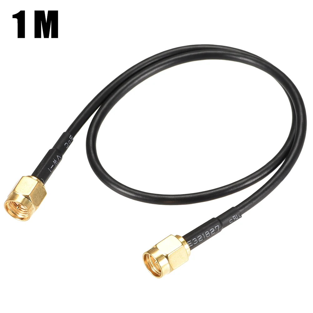 RG174 RF Coaxial Connector for SMA Male Gold Plated Brass 50 Ohm Impedance Suitable for Wireless Routing and Network Cards
RG174 RF Coaxial Connector for SMA Male Gold Plated Brass 50 Ohm Impedance Suitable for Wireless Routing and Network Cards