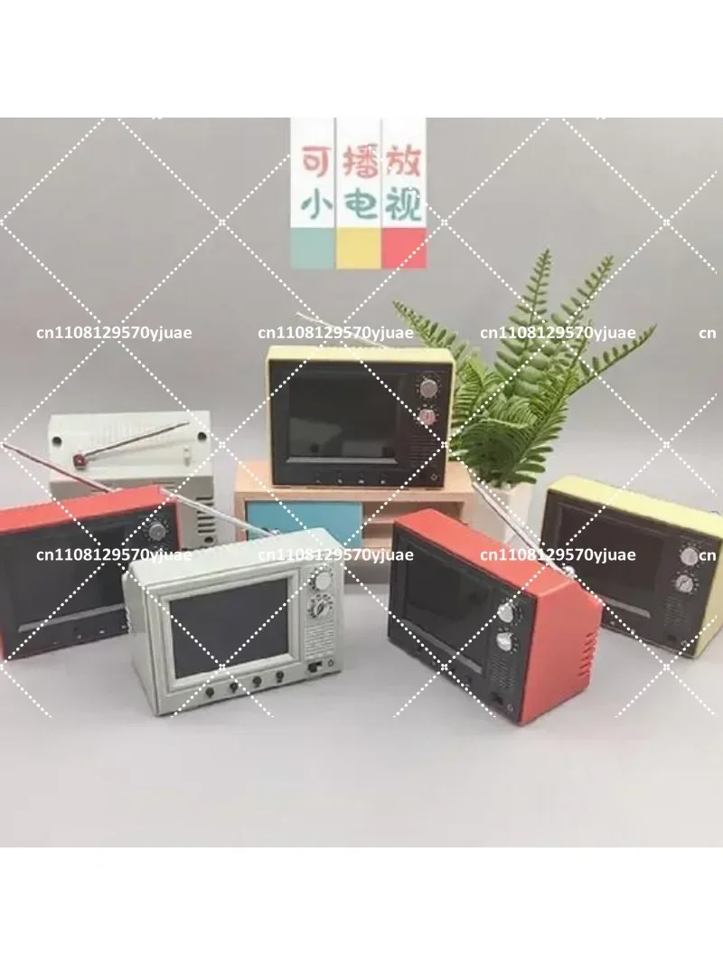Mini Retro TV Model Toy with Video Playback Function Desktop Decoration Creative Display Ornament
Mini Retro TV Model Toy with Video Playback Function Desktop Decoration Creative Display Ornament