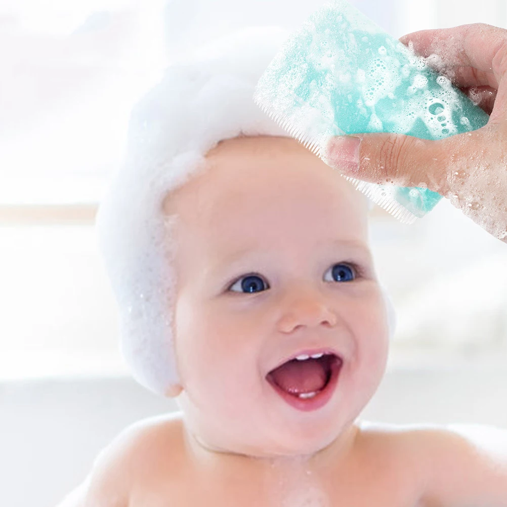2 Pcs Tactile Massage Brush Baby Sponge Bath Scalp Hair Sensory Training Cleaning Tools For Infant Bathing
2 Pcs Tactile Massage Brush Baby Sponge Bath Scalp Hair Sensory Training Cleaning Tools For Infant Bathing