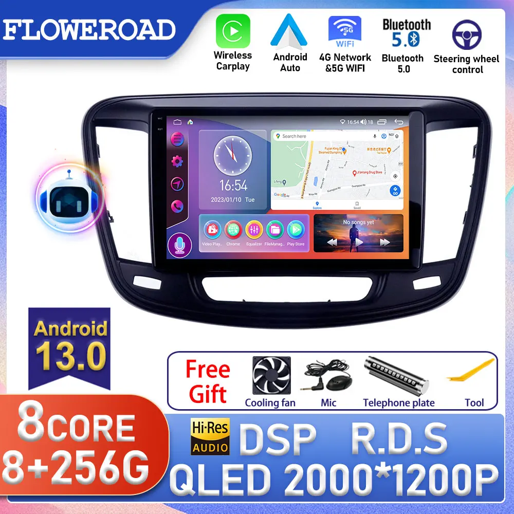 For Chrysler 200 200C 200S 2015 - 2019 Android Auto Car Radio DVD Stereo Multimedia Player GPS Navigation 2din Headunit Carplay
For Chrysler 200 200C 200S 2015 - 2019 Android Auto Car Radio DVD Stereo Multimedia Player GPS Navigation 2din Headunit Carplay