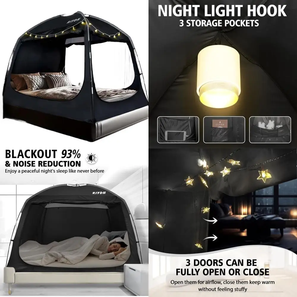 Дышащая палатка-кровать для взрослых и детей — снижение света 93%, мечтательная спальная палатка, портативная с 3 дверцами, подходит для близнецов, полная
Дышащая палатка-кровать для взрослых и детей — снижение света 93%, мечтательная спальная палатка, портативная с 3 дверцами, подходит для близнецов, полная