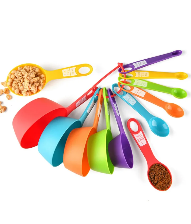 12pcs Baking Tools Kitchen Measuring Spoon Set Plastic Measuring Cup With Scale Measuring Milk Coffee Spoon Kitchen Gadgets
12pcs Baking Tools Kitchen Measuring Spoon Set Plastic Measuring Cup With Scale Measuring Milk Coffee Spoon Kitchen Gadgets