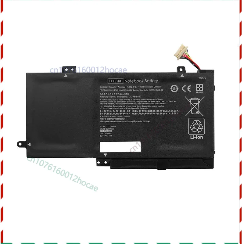 Аккумулятор для ноутбука HP LE03XL796220-541796220-831 Envy x360 15 Series 11,4 В 48 Вт
Аккумулятор для ноутбука HP LE03XL796220-541796220-831 Envy x360 15 Series 11,4 В 48 Вт