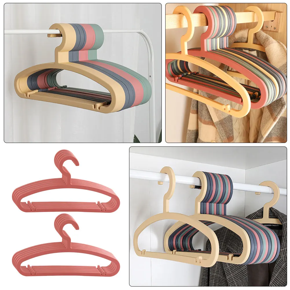 10pcs Anti-Slip Hanger Plastic One-Piece Molding Space Saving Clothes Drying Rack For Home Organization Home Clothes
10pcs Anti-Slip Hanger Plastic One-Piece Molding Space Saving Clothes Drying Rack For Home Organization Home Clothes
