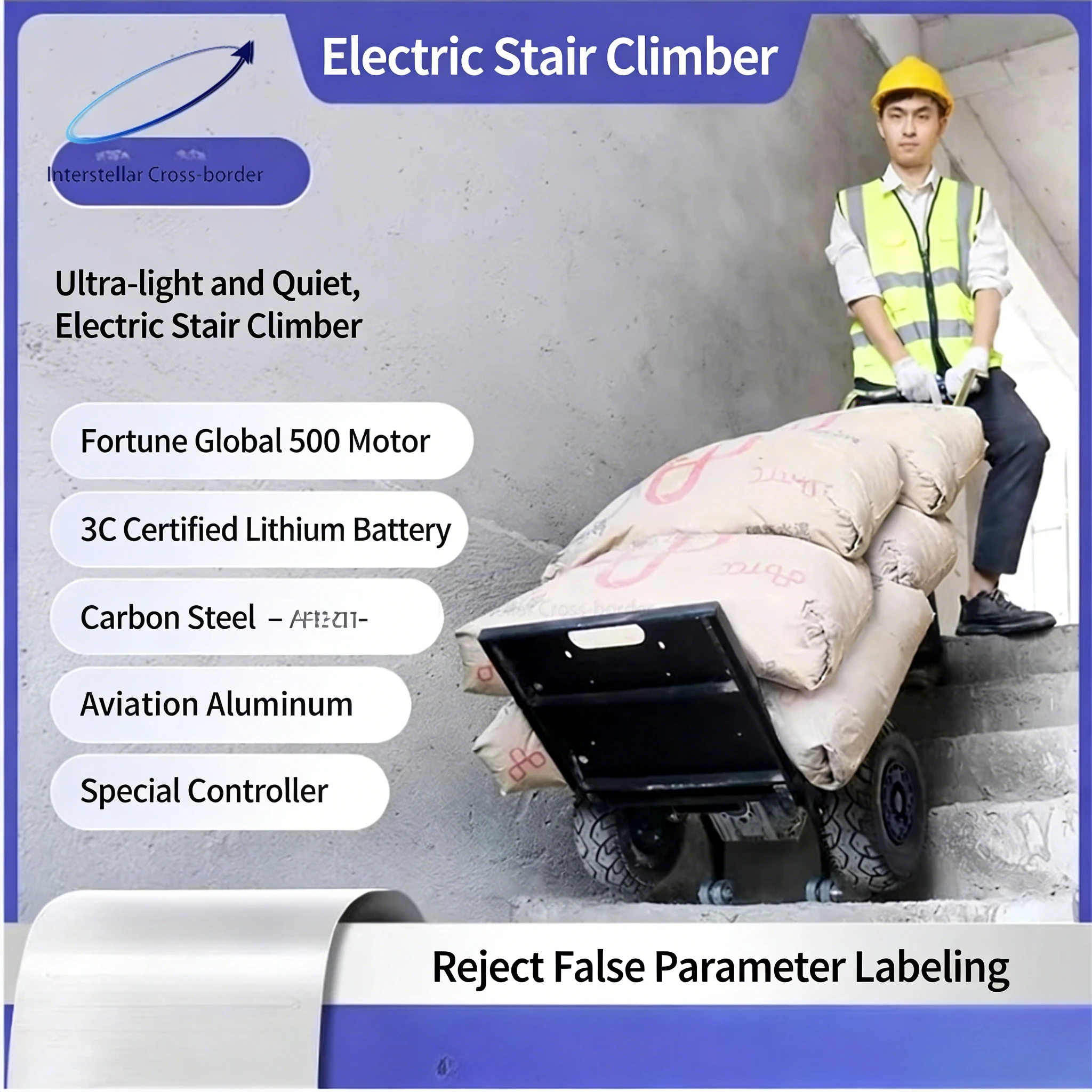 Электрическая тележка-вездеход для подъема по лестнице, усиленная, 150 кг, автоматическая, на гусеничном ходу, для перемещения бытовой техники (стиральных машин) на стройплощадках
Электрическая тележка-вездеход для подъема по лестнице, усиленная, 150 кг, автоматическая, на гусеничном ходу, для перемещения бытовой техники (стиральных машин) на стройплощадках