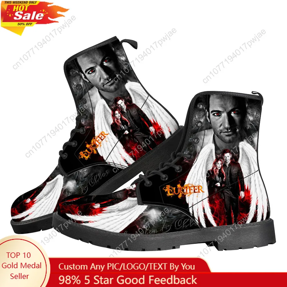 Lucifer TV Casual Boots Lucifer Morningstar Mens Womens Teenager Shoes Street 3D water proof Boot Outdoor Customize Made Boots
Lucifer TV Casual Boots Lucifer Morningstar Mens Womens Teenager Shoes Street 3D water proof Boot Outdoor Customize Made Boots