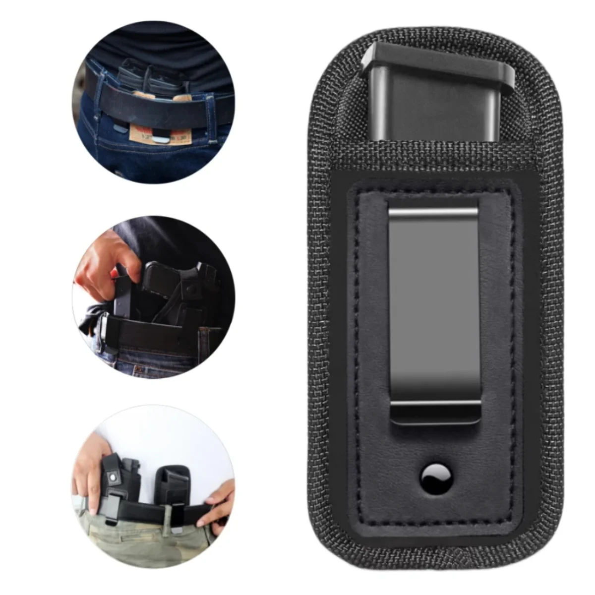 Охотничьи аксессуары, нейлоновая сумка для журналов, кобура для пистолета, 9 мм, чехол для скрытого переноски с зажимом 19, 21, 92, чехол для пистолета
Охотничьи аксессуары, нейлоновая сумка для журналов, кобура для пистолета, 9 мм, чехол для скрытого переноски с зажимом 19, 21, 92, чехол для пистолета