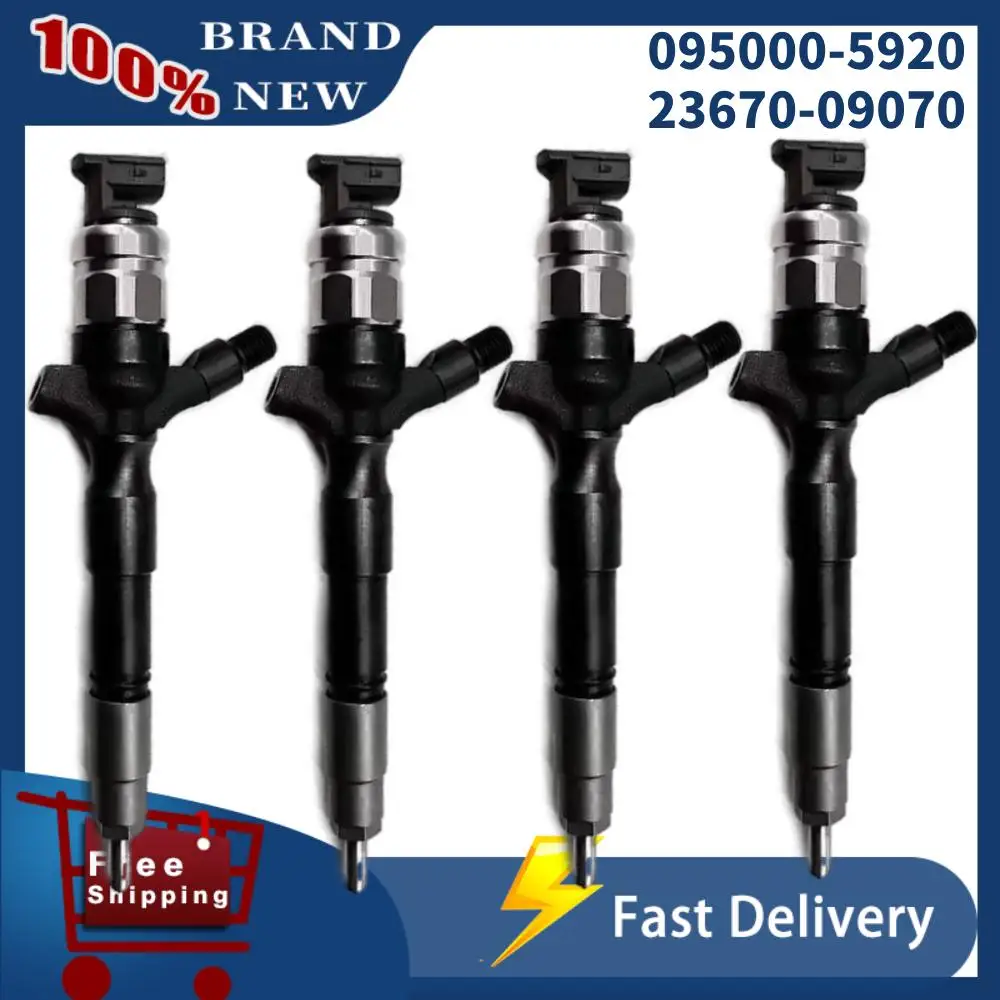 4X 095000-5920 095000-5921 23670-09070 2367009070 Fuel Injector For Toyota Hilux Hiace
4X 095000-5920 095000-5921 23670-09070 2367009070 Fuel Injector For Toyota Hilux Hiace