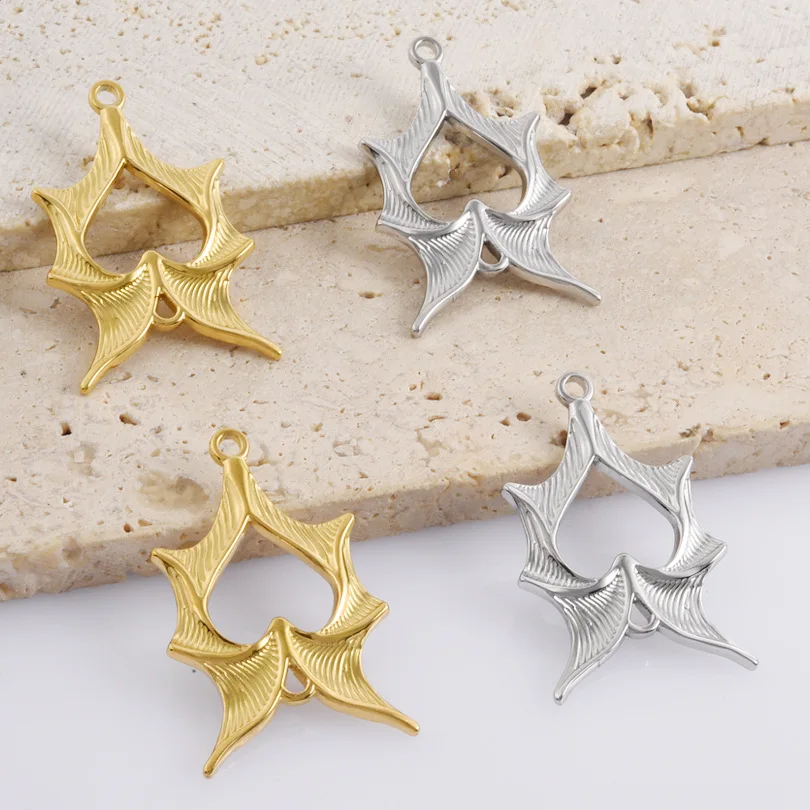 2PCS Stainless Steel Halloween Retro Demon Wings Pendant Personalized Jewelry Handmade DIY Accessories Wholesale Direct Sales
2PCS Stainless Steel Halloween Retro Demon Wings Pendant Personalized Jewelry Handmade DIY Accessories Wholesale Direct Sales