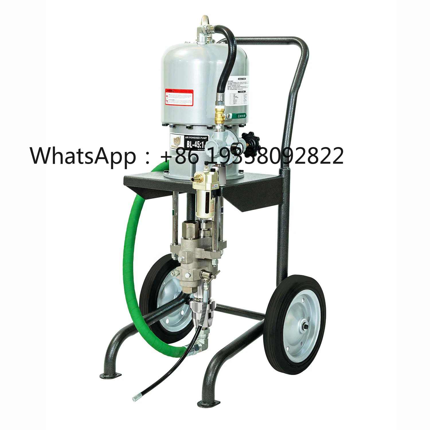 45:1 Pneumatic Pump Air-assisted Airless Paint Sprayer Equipment for Spray Painting Decoration
45:1 Pneumatic Pump Air-assisted Airless Paint Sprayer Equipment for Spray Painting Decoration