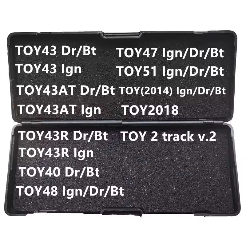 Lishi 2 in 1 Tool TOY43 TOY43AT TOY43R TOY47 TOY51 TOY2014 TOY2018 TOY2 TOY48 TOY40 for toyotalocksmith tool for toyota
Lishi 2 in 1 Tool TOY43 TOY43AT TOY43R TOY47 TOY51 TOY2014 TOY2018 TOY2 TOY48 TOY40 for toyotalocksmith tool for toyota