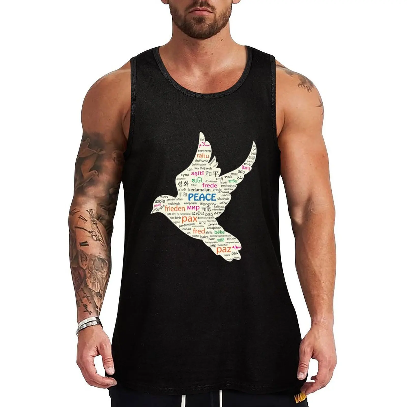 Peace in Different languages Tank Top Basic Layering Tank Top Casual Sleeveless Soft Shirt
Peace in Different languages Tank Top Basic Layering Tank Top Casual Sleeveless Soft Shirt