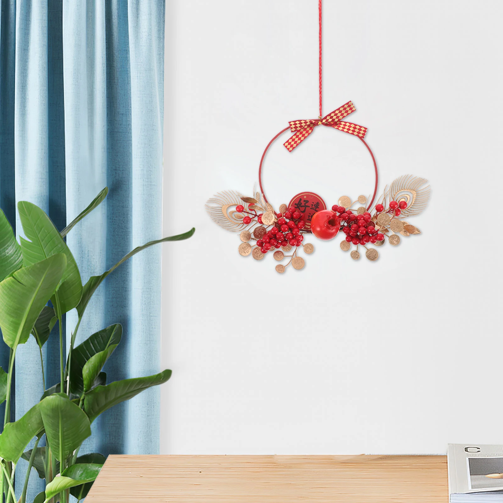 Simulated Pomegranate Christmas Wreath Christmas Decorations Flower Berry nament nament Indoor Outdoor
Simulated Pomegranate Christmas Wreath Christmas Decorations Flower Berry nament nament Indoor Outdoor