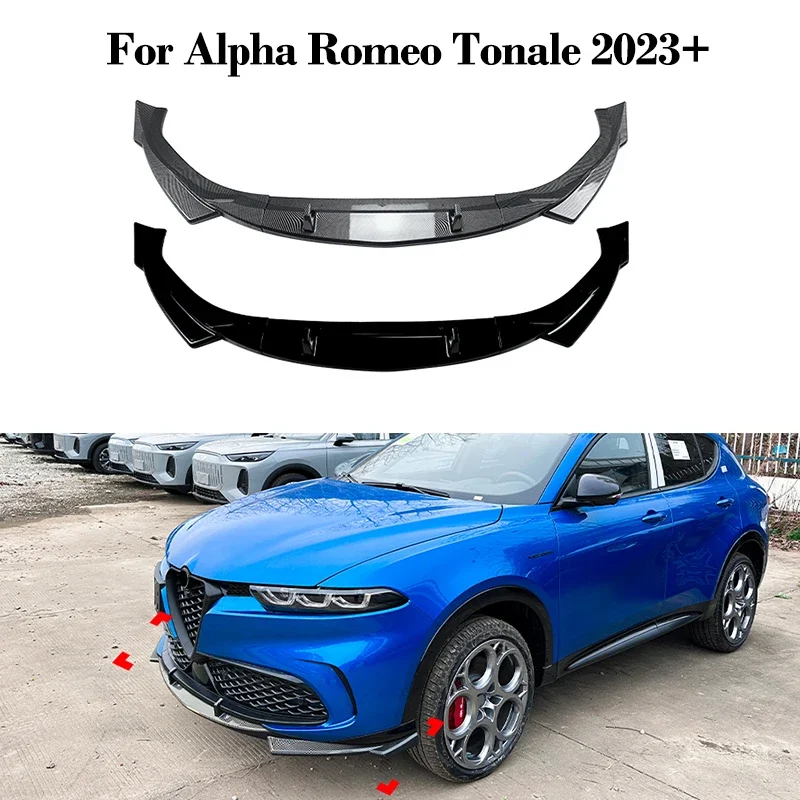 Front Bumper Lip Spoiler For Alpha Romeo Tonale 2023 2024 2025 Spoiler Splitter Decoration Auto Body Kits Car Accessories
Front Bumper Lip Spoiler For Alpha Romeo Tonale 2023 2024 2025 Spoiler Splitter Decoration Auto Body Kits Car Accessories