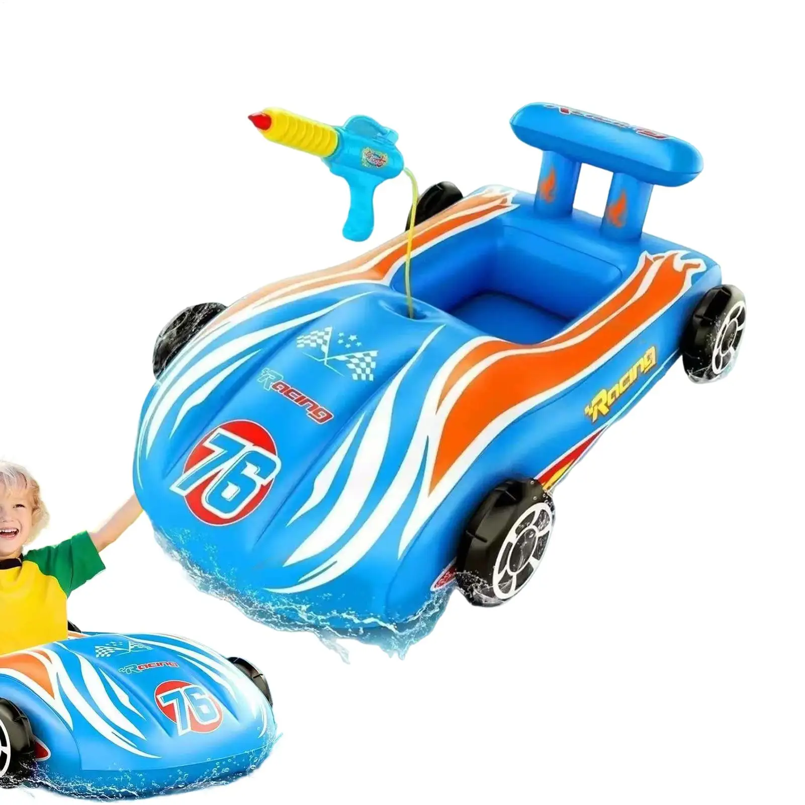 Car Pool Float Inflatable Swimming Pool Toy Inflatable children's car floats PVC swimming pool water guns and swimming rings
Car Pool Float Inflatable Swimming Pool Toy Inflatable children's car floats PVC swimming pool water guns and swimming rings