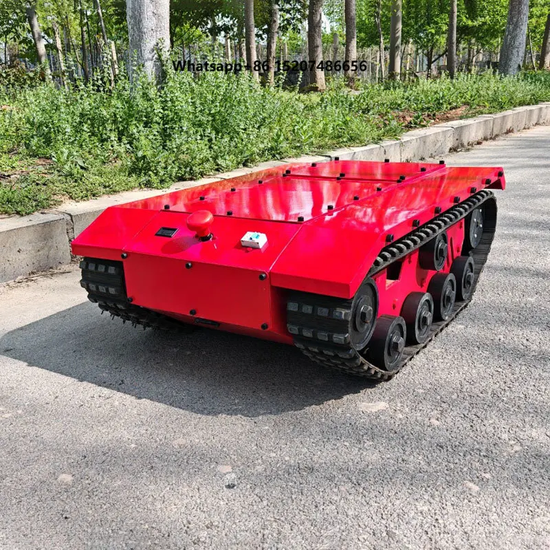 CE Certified RC Tracked Platform, Wireless Remote Control Robot Crawler Base, All Terrain Electric Drive, Modular Chassis
CE Certified RC Tracked Platform, Wireless Remote Control Robot Crawler Base, All Terrain Electric Drive, Modular Chassis