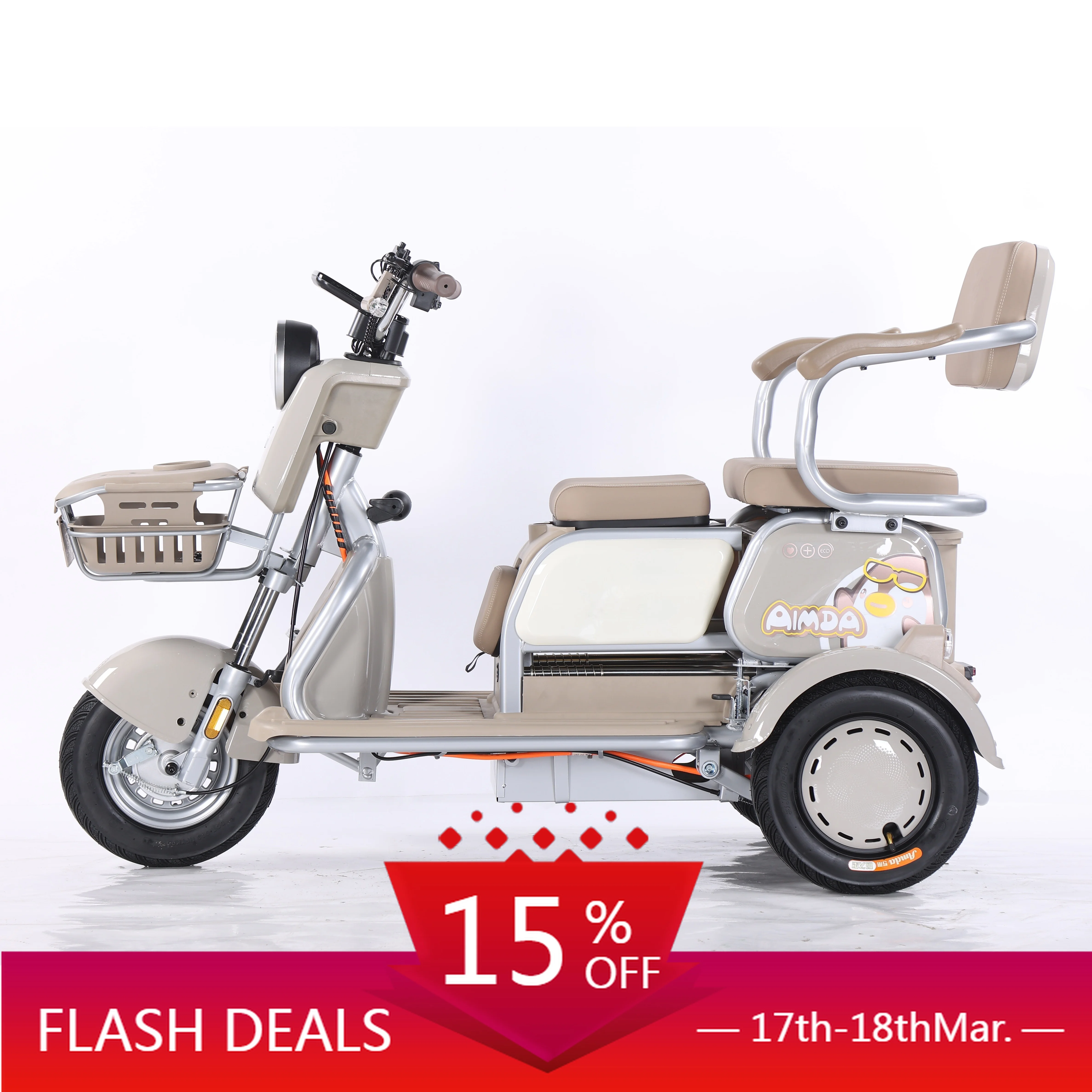 High quality, hot-selling, free first choiceChina New Style Three Wheel Mini Scooter Manned Electric Tricycle E Trike for Mobili
High quality, hot-selling, free first choiceChina New Style Three Wheel Mini Scooter Manned Electric Tricycle E Trike for Mobili