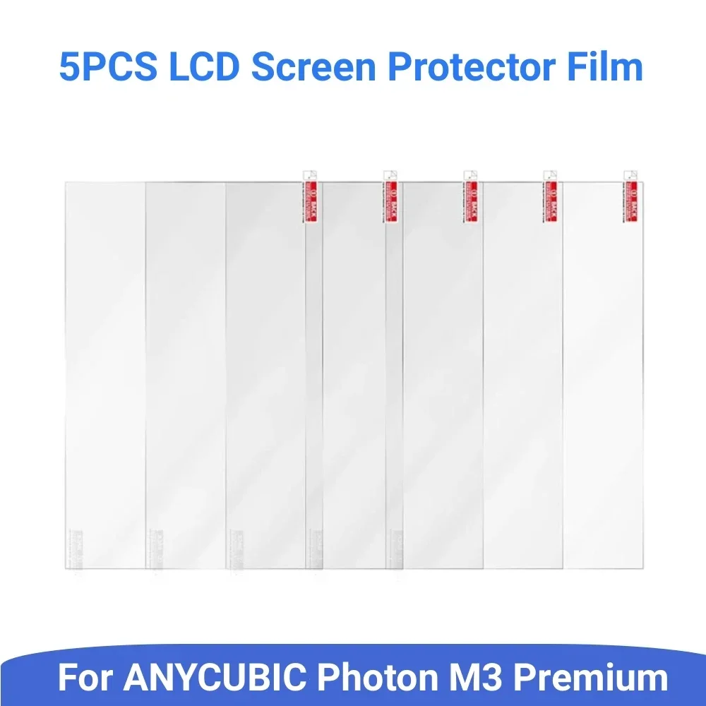 5 шт. Защитная пленка от царапин для Anycubic Photon M3 Premium - Аксессуары для LCD 3D принтеров смолы
5 шт. Защитная пленка от царапин для Anycubic Photon M3 Premium - Аксессуары для LCD 3D принтеров смолы