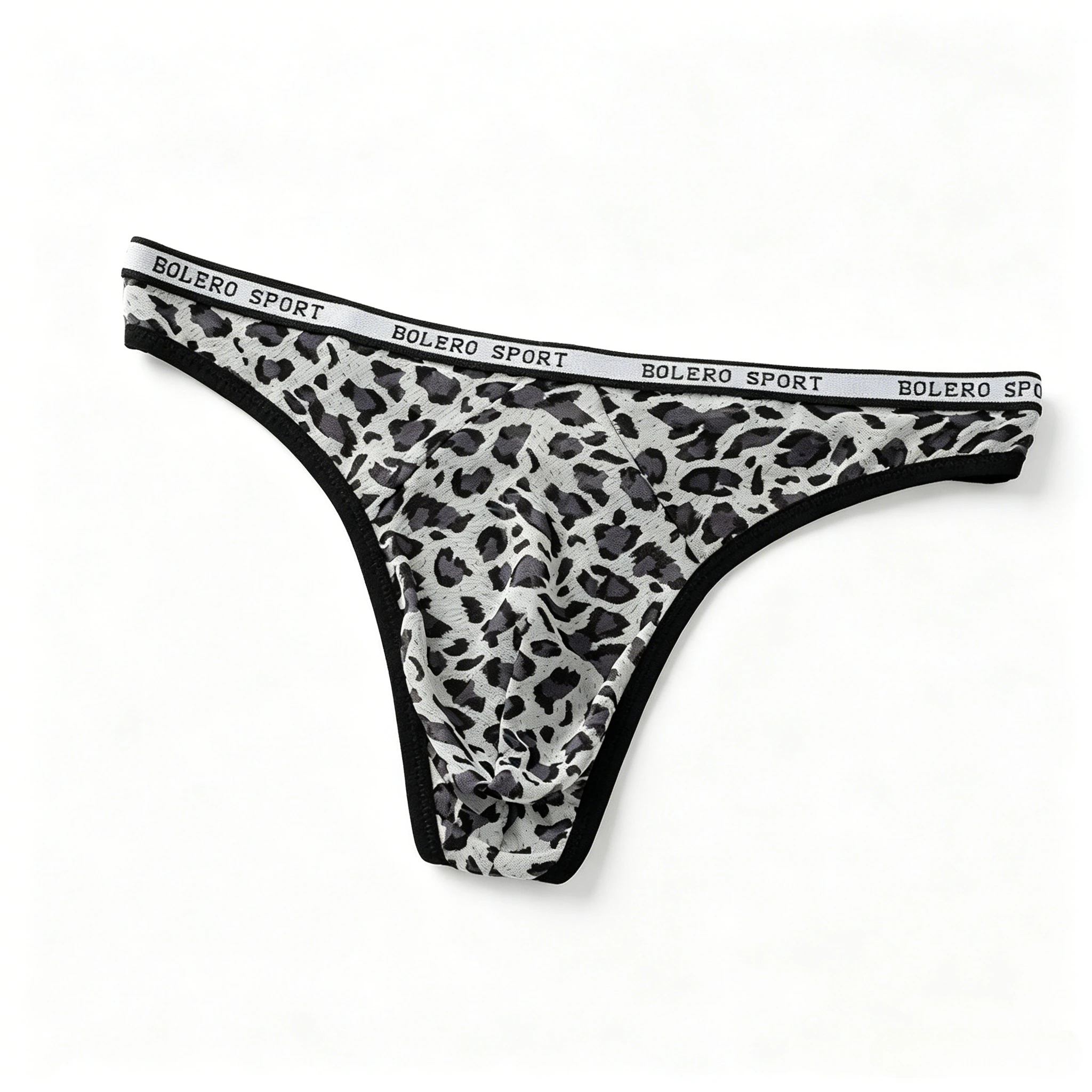 Leopard Print Sheer Mesh Thong for Men U-Convex Pouch Erotic Underwear Low-Rise T-Back G-string Gays Sexy Transparent Underpants
Leopard Print Sheer Mesh Thong for Men U-Convex Pouch Erotic Underwear Low-Rise T-Back G-string Gays Sexy Transparent Underpants