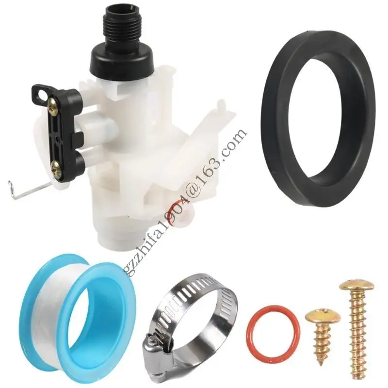RV toilet water module assembly, trailer toilet water antifreeze and leak-proof trailer bolt
RV toilet water module assembly, trailer toilet water antifreeze and leak-proof trailer bolt