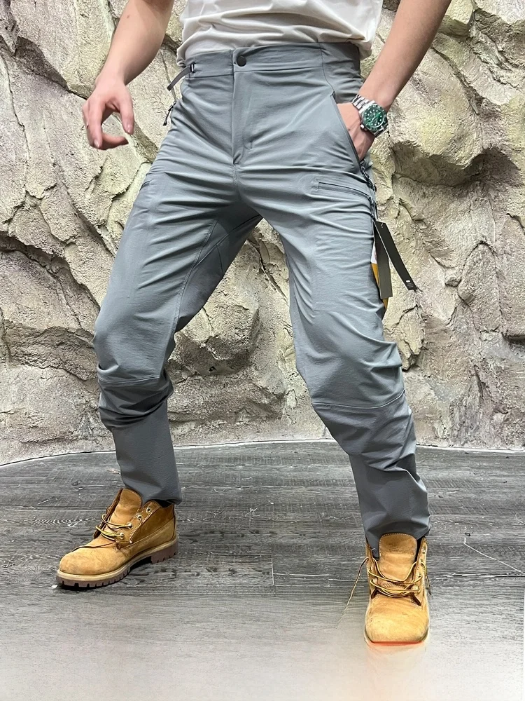 Outdoor Men's Soft ell Pants Qui Dry Waterproof Elastic High-End Taped Ceiling Goods Casual Straight Leg Pants
Outdoor Men's Soft ell Pants Qui Dry Waterproof Elastic High-End Taped Ceiling Goods Casual Straight Leg Pants