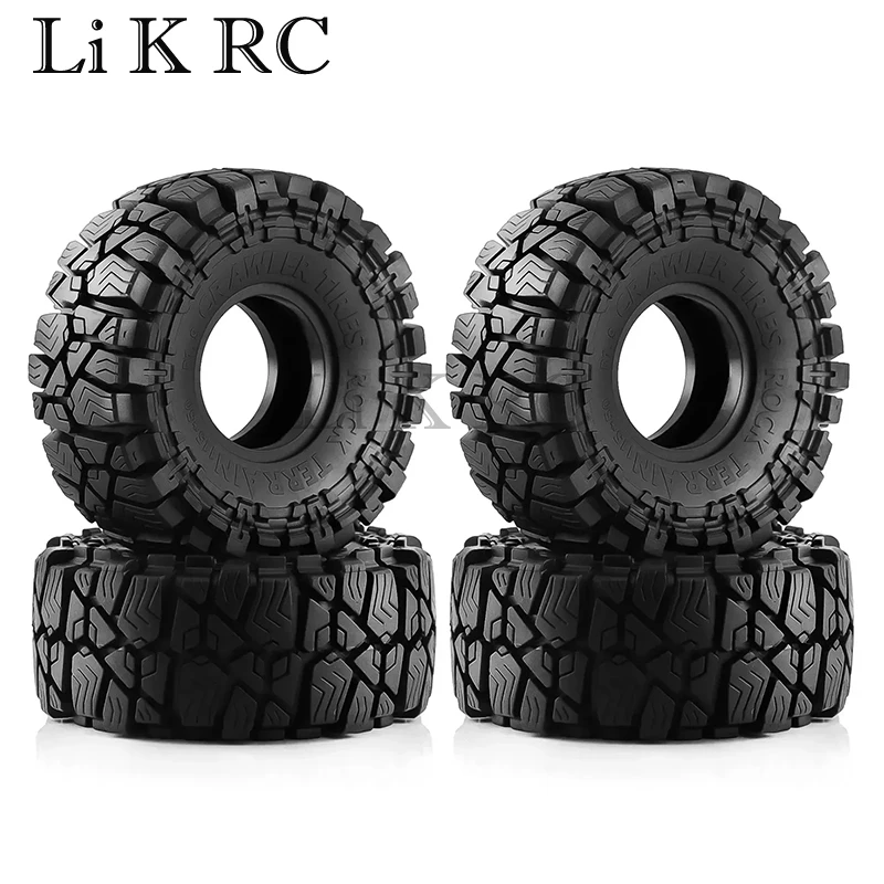 4PCS 1.9 Rubber Tire Wheel Tyre for 1/10 RC Crawler Car Axial SCX10 Pro Capra TRX4 RC4WD D90 Redcat
4PCS 1.9 Rubber Tire Wheel Tyre for 1/10 RC Crawler Car Axial SCX10 Pro Capra TRX4 RC4WD D90 Redcat