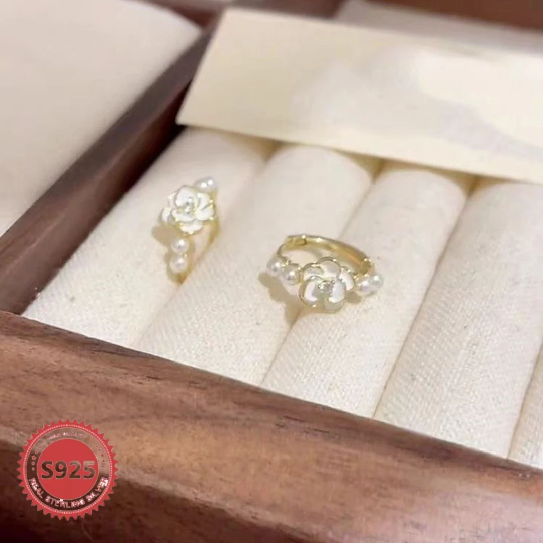 Серьги из стерлингового серебра 925 пробы с жемчугом камелии, уникальные и изысканные, минималистичные и универсальные, винтажный стиль
Серьги из стерлингового серебра 925 пробы с жемчугом камелии, уникальные и изысканные, минималистичные и универсальные, винтажный стиль