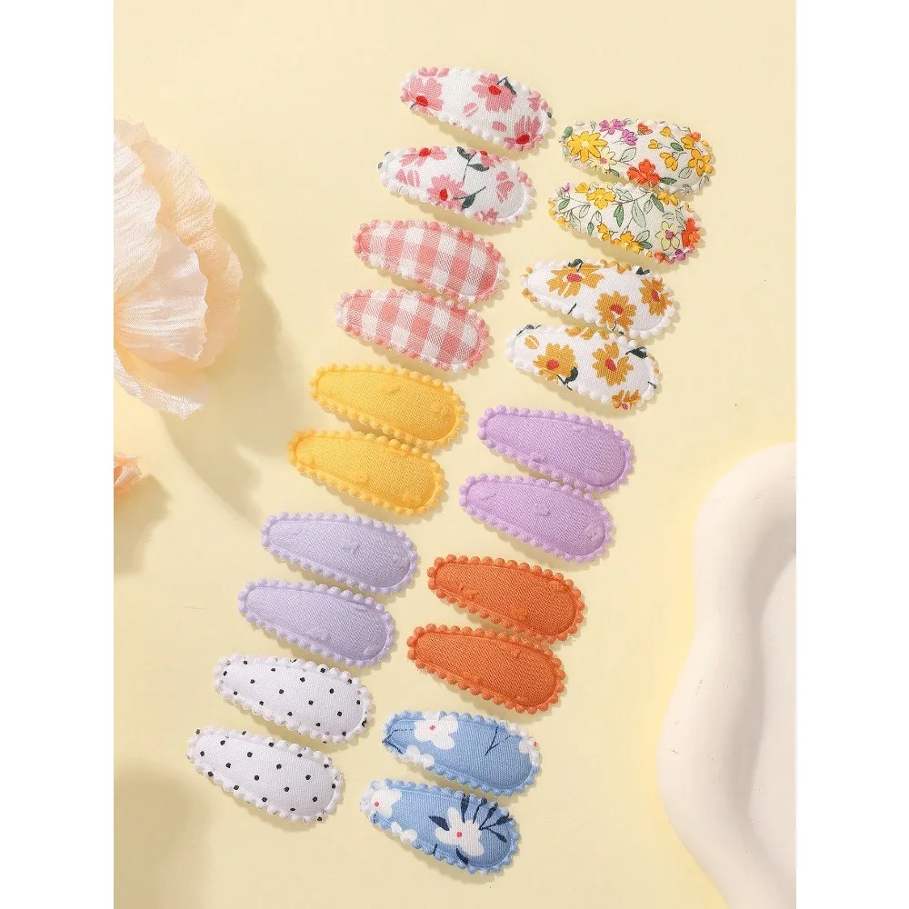 20pcs Fabric Mini Hair Clip For Babies, Solid Color Sweet Kids' Hair Accessories
20pcs Fabric Mini Hair Clip For Babies, Solid Color Sweet Kids' Hair Accessories