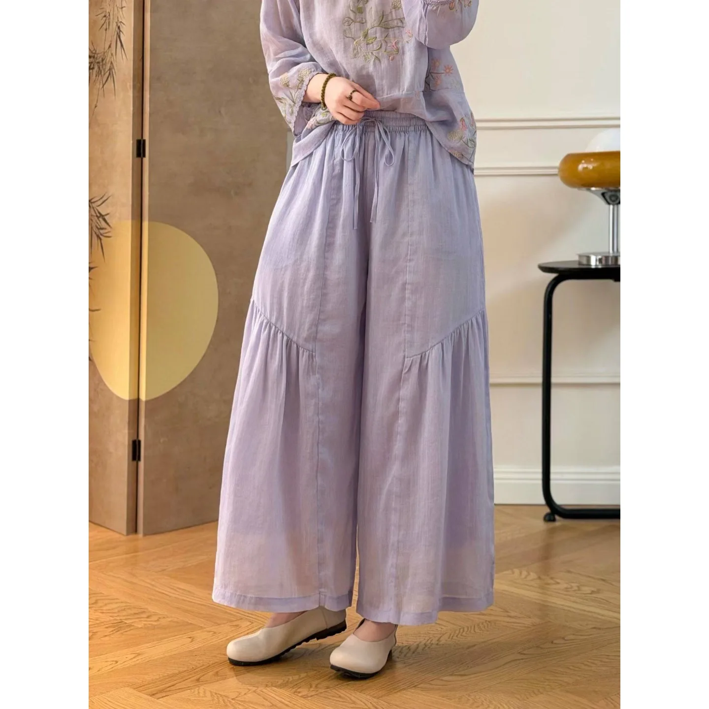 plus Size Casual Cotton Linen Pants Wide Leg Loose Drapey Summer New Style Harlan Pants High Waist Straight Leg Commute Style
plus Size Casual Cotton Linen Pants Wide Leg Loose Drapey Summer New Style Harlan Pants High Waist Straight Leg Commute Style
