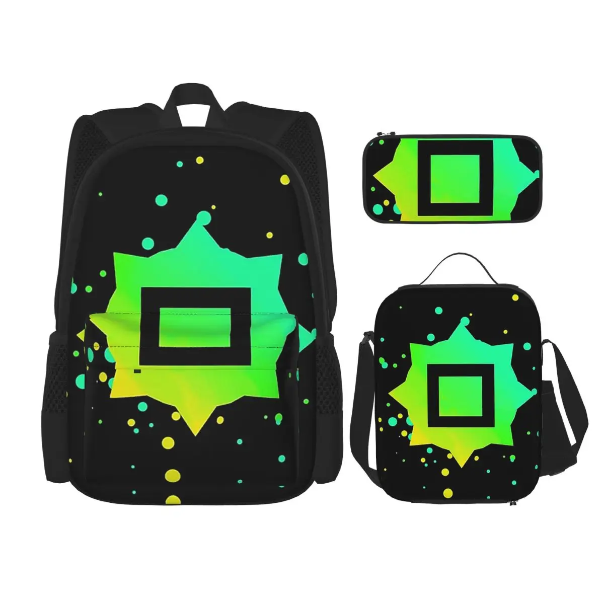 Just Shapes And Beats Blixer Square Backpacks Students School Bags Kids Rucksack Lunch Bag Pen Bag Three-Piece Set
Just Shapes And Beats Blixer Square Backpacks Students School Bags Kids Rucksack Lunch Bag Pen Bag Three-Piece Set