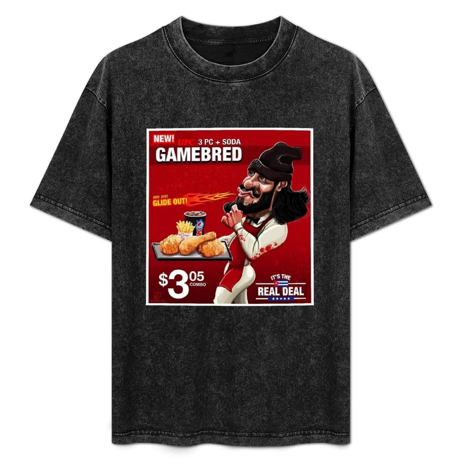 Jorge Masvidal 3 Piece and a Soda MMA Fighter Chicken T-Shirt Casual Soft Cotton Short Sleeve Tee
Jorge Masvidal 3 Piece and a Soda MMA Fighter Chicken T-Shirt Casual Soft Cotton Short Sleeve Tee