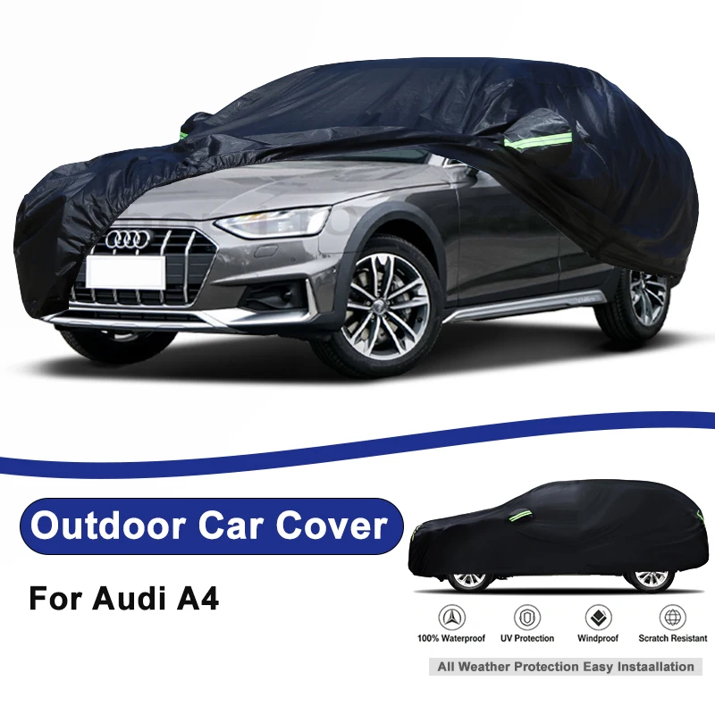 Outdoor Full Car Cover For Audi A4 with Reflective Strips Waterproof Snowproof Dustproof UV Protection Auto Accessories
Outdoor Full Car Cover For Audi A4 with Reflective Strips Waterproof Snowproof Dustproof UV Protection Auto Accessories