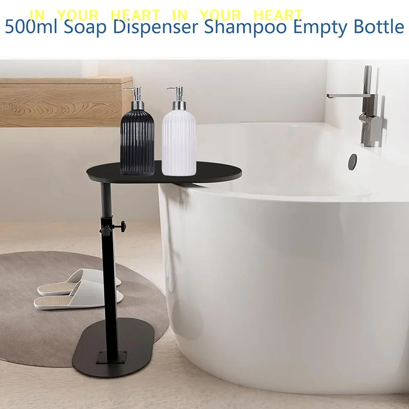 【X】500ml Striped Black/White Soap Dispenser Bathroom Shower Wash Shampoo Bottle Refillable Kitchen Dish And Hands Soap Container
【X】500ml Striped Black/White Soap Dispenser Bathroom Shower Wash Shampoo Bottle Refillable Kitchen Dish And Hands Soap Container