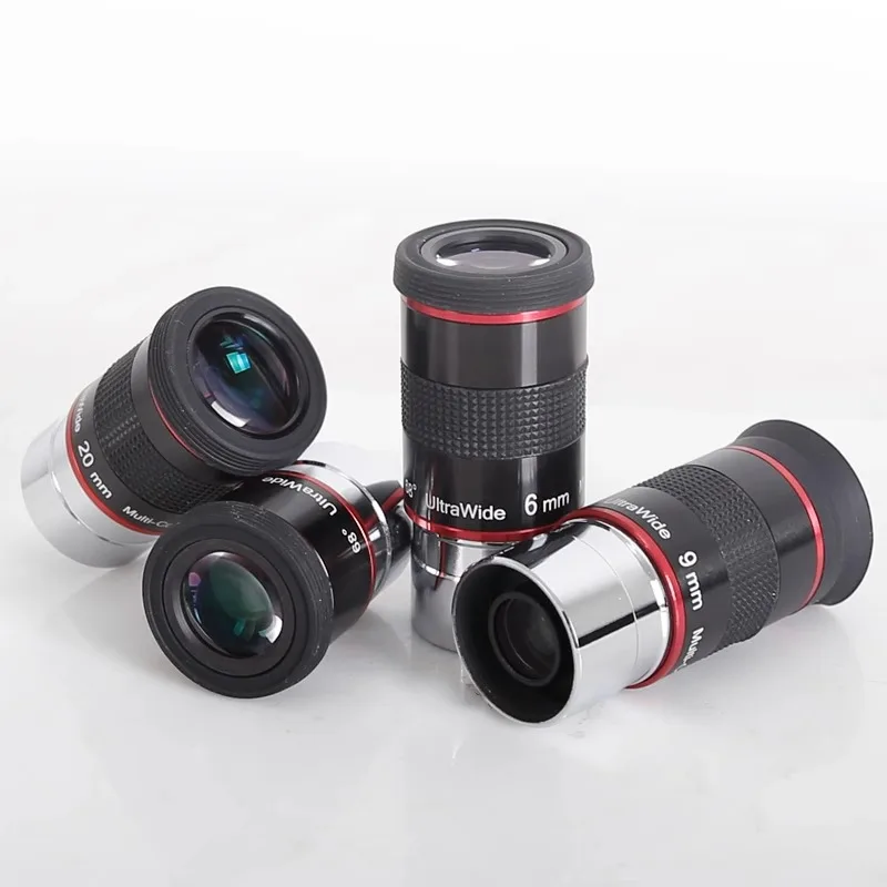 Angeleye UW Wide-Angle Eyepiece Set 68 Degrees 6mm 9mm 15mm 20mm Professional Astronomical Telescope Accessories
Angeleye UW Wide-Angle Eyepiece Set 68 Degrees 6mm 9mm 15mm 20mm Professional Astronomical Telescope Accessories