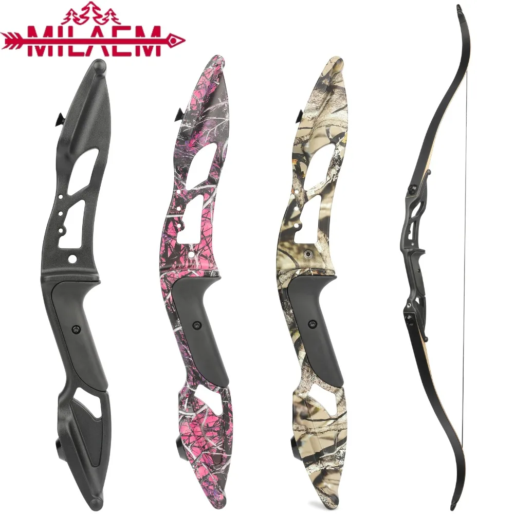 56 Inch Archery Recurve Bow 30-50lbs Takedown American Hunting Bow Aluminum Alloy with 17 Inch Bow Riser RH Shooting Accessories
56 Inch Archery Recurve Bow 30-50lbs Takedown American Hunting Bow Aluminum Alloy with 17 Inch Bow Riser RH Shooting Accessories