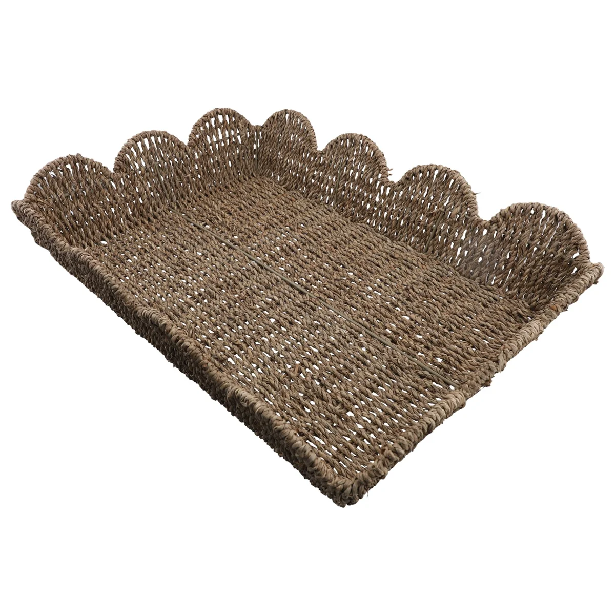 SNNE-rLarge Wicker Fan-Shaped Edge Tray, Rectangular Tray, Hand-Woven Fan-Shaped Rattan Tray, Decorative Wicker
SNNE-rLarge Wicker Fan-Shaped Edge Tray, Rectangular Tray, Hand-Woven Fan-Shaped Rattan Tray, Decorative Wicker