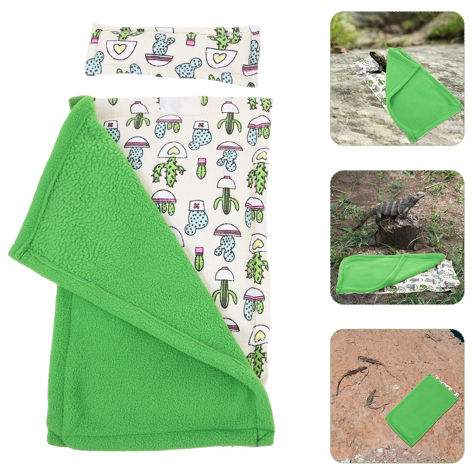 Cartoon Pattern Reptile Sleeping Bag Comfortable Warm Sleeping Cushion Secure Resting Tent for Lizards Geckos Iguanas Pet
Cartoon Pattern Reptile Sleeping Bag Comfortable Warm Sleeping Cushion Secure Resting Tent for Lizards Geckos Iguanas Pet