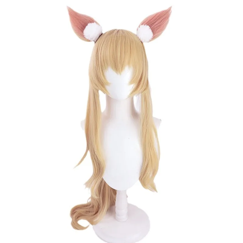 Arknights Nearl The Radiant Knight Cosplay Wig, Golden Color, With Ears, Silicone Scalp, Realistic Looking
Arknights Nearl The Radiant Knight Cosplay Wig, Golden Color, With Ears, Silicone Scalp, Realistic Looking