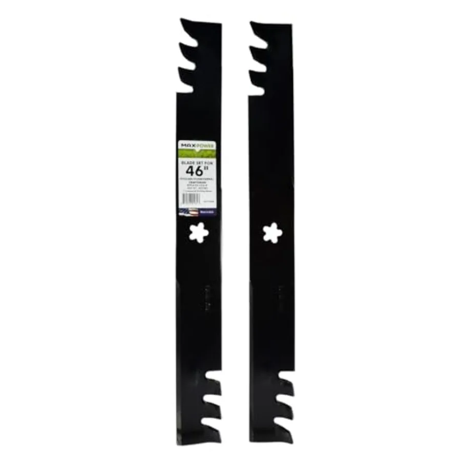 Комплект из 2-х лезвий Maxpower 561739XB для коммерческого мульчирования, для многих моделей 46 дюймов Запчасти для газонокосилок Craftsman Husqvarna Poulan, заменяющие оригинальные (OEM) # 403107 532
Комплект из 2-х лезвий Maxpower 561739XB для коммерческого мульчирования, для многих моделей 46 дюймов Запчасти для газонокосилок Craftsman Husqvarna Poulan, заменяющие оригинальные (OEM) # 403107 532