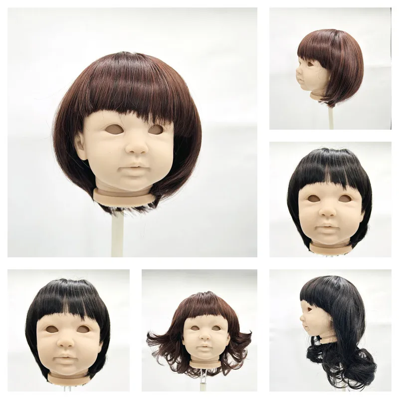 Fit Doll Head Circumference 40-44cm Reborn Dolls Hair Wig Fashion DIY Black Brown Doll Hair for BJD Dolls As Gift
Fit Doll Head Circumference 40-44cm Reborn Dolls Hair Wig Fashion DIY Black Brown Doll Hair for BJD Dolls As Gift