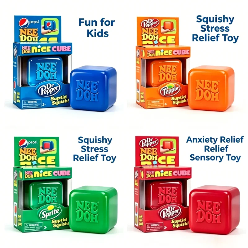 Trending Needoh Cube Fidget Block, Soft Squishy Sensory Toy, Anxiety Relief Squeeze Toy to Improve Focus for Home Office
Trending Needoh Cube Fidget Block, Soft Squishy Sensory Toy, Anxiety Relief Squeeze Toy to Improve Focus for Home Office
