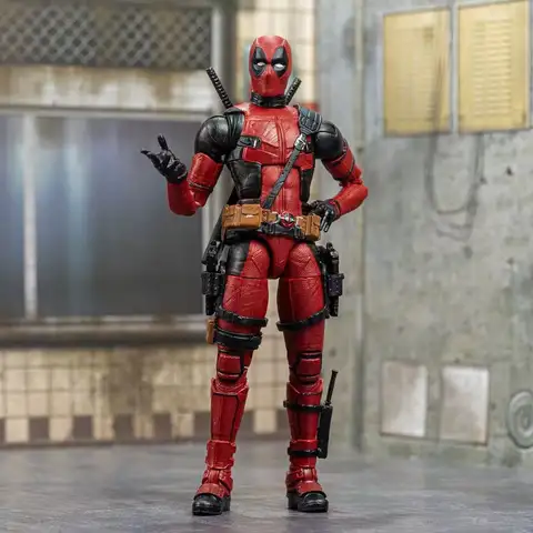 Wolverine deadpool x-men legend série figura de ação figura wade winston wilson figuras mobilidade conjunta modelo coleção brinquedo presente