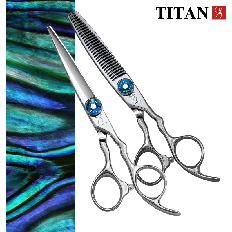 TITAN professional barber scissors hairdressing cutting scissors shear vg10 steel 6inch
TITAN professional barber scissors hairdressing cutting scissors shear vg10 steel 6inch